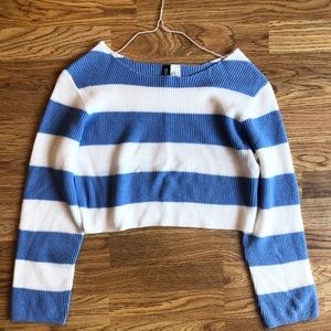 Summer crop sweater XS H&M